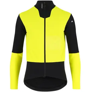 Veste manches longues assos equipe r habu winter s9 jaune fluo