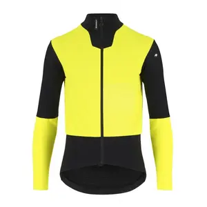 Veste Assos Equipe R HABU Winter S9 jaune fluo noir - M pas cher