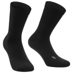 Assos Essence Socks High twin pack - Chaussettes vélo Black Series 35 - 38