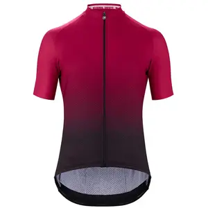 Maillot Assos Mille GT c2 Shifter manche courte rouge foncé noir - XS pas cher
