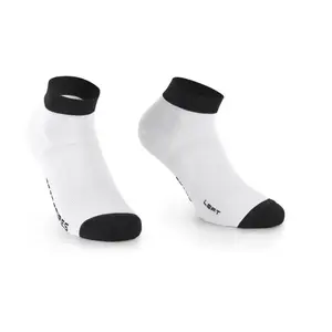 Assos RS Socks Superleger Low - Chaussettes vélo White Series 35 - 38 pas cher