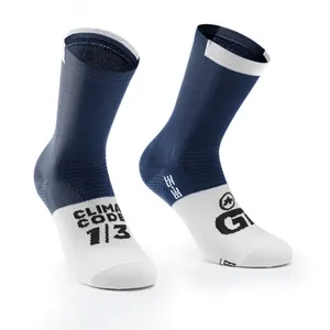 Assos GT Socks C2 - Chaussettes vélo Stone Blue 35 - 38 pas cher