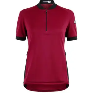 Maillot Assos Uma GTC C2 manche courte rouge bordeaux femme - XS pas cher