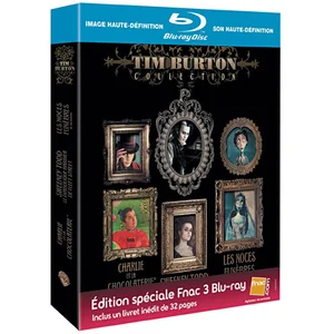 DIVERS DISQUES Tim Burton Coffret Edition Spéciale Fnac Blu-Ray