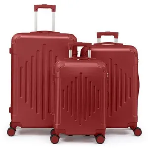 ALIGHTUP - Set de Valises - Lot de 3 Valises à roulettes - Rayures en ... pas cher