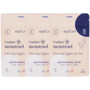 Epycure Pack Cure confort menstruel 3 mois pas cher