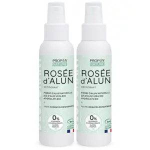 Propos'Nature - Déodorant Rosée d'Alun - 2 spray de 100ml pas cher