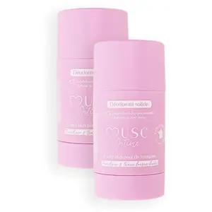 Musc Intime Déodorants Parfumés Musc Blanc - Lot de 2 x 50gVendu paratida-santediscount
