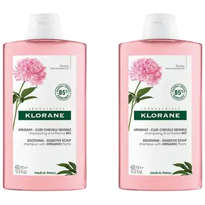 Klorane Pivoine Shampoing Apaisant Cuir Chevelu Sensible Lot de 2 x 40...Vendu paratida-santediscount