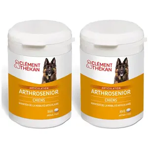 Lot de 2 - Clément Thékan Arthrosenior Mobilité Articulaire Chien 60 C... pas cher