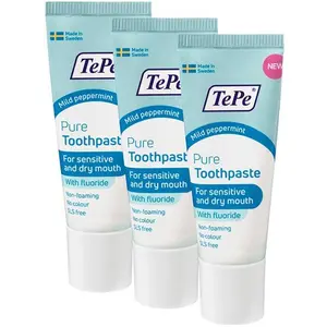Lot Dentifrice TePe Pure format Voyage pas cher