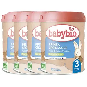 Babybio Primea 3 - Formule Essentielle - Lot de 4 x 800g pas cher