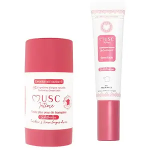 Musc Intime Duo Parfumé Sweet Litchi Déodorant 50g et Gel Parfumé 30mlVendu paratida-santediscount