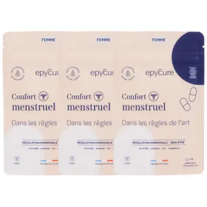 Epycure Pack 3 mois Cure Confort Menstruel pas cher