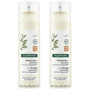 Klorane Duo Spray Shampoing Sec Teinté Extra Doux Avoine & Céramide Ch... pas cher