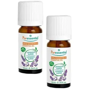 Puressentiel Huile Essentielle Lavandin Super Bio 10ml Lot de 2 pas cher