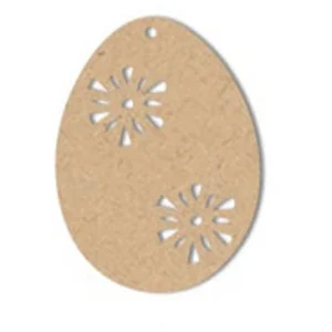 Spiderlily Design uf fleur GM en bois médium 8 x 5,9 cmVendu parscrapmalin