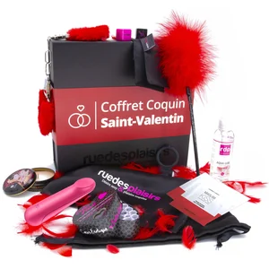 RUE DES PLAISIRS Coffret Coquin Saint-Valentin pas cher