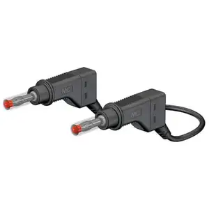 Stäubli XZG425/SIL Veiligheidsmeetsnoer [Banaanstekker 4 mm - Banaanst... pas cher