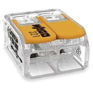 Wago - Borne de raccordement 221-612 flexible: 0.5-6 mm² rigide: 0.5-6... pas cher
