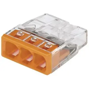 Wago - Borne de raccordement 2273-203-1 flexible: - rigide: 0.5-2.5 mm... pas cher