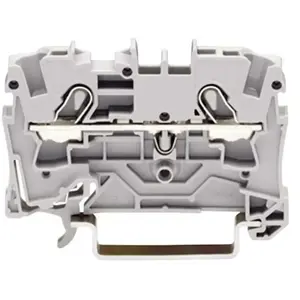 Wago - Borne de passage 2004-1204 6.20 mm ressort de traction Affectat...