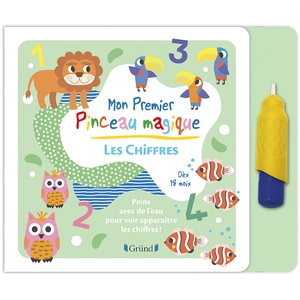Gründ Livre de Coloriage Mon premier Pinceau magique Les ChiffresVendu parscrapmalin