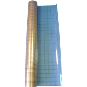 Le fil cuivré Polyphane transparent adhésif 1,20 x 0,50 m épaisseur 30/100ème pas cher