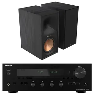Onkyo TX-8470 Noir + Klipsch R-60M Noir