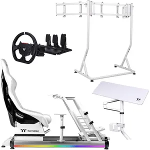 Thermaltake Simracing Bundle (Blanc) pas cher