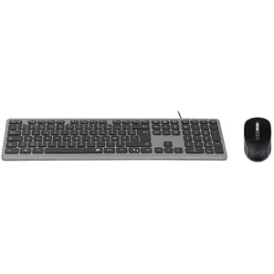 INOVU Pack clavier-souris AW10G (Gris/Noir) + INOVU AT200M (Noir) pas cher