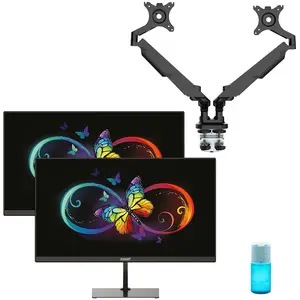 INOVU 27" LED - 2x MB27 V3 + Support de bureau INOVU LT2 Noir + Kit de... pas cher