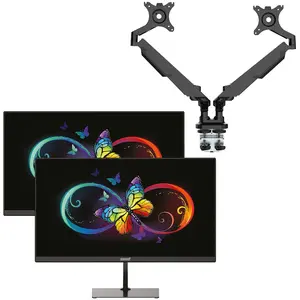INOVU 27" LED - 2x MB27 V3 + Support de bureau INOVU LT2 Noir pas cher