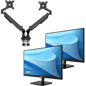 INOVU 27" LED - 2x MBR27 + Support de bureau INOVU LT2 Noir pas cher