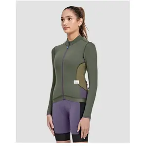 Maillot MAAP Alt_Road manche longue bleu violet femme - L pas cher