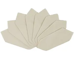 Casa - 8 Serviettes de table Uniline oyster - 43x43 cm OS pas cher