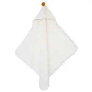 Nobodinoz tipi en accessoires Cape de bain écru So cute (73 x 73 cm) pas cher