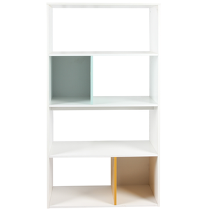 Bibliothèque modulable SKY coloris blanc pas cher