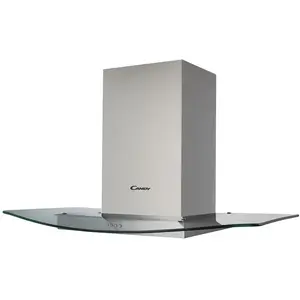 Hotte décorative 90 cm CANDY CCHV968X pas cher