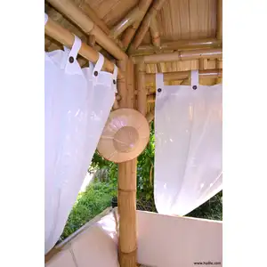 HYDILE Rideau en coton pour gazebo pas cher