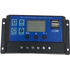 Générateur de contrôleur de charge solaire de 30A 12V / 24V, avec des ...Vendu parcdiscount