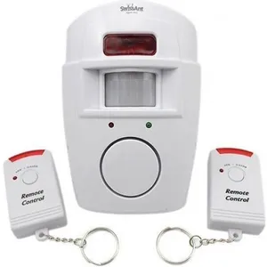 Alarme détecteur de mouvement POPSPO - Intérieur - 2 télécommandes - 8...