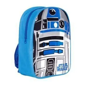 Sac à dos - Disney - R2D2 - Blanc et bleu - Enfant - Primaire pas cher