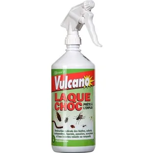 PRODUIT ANTI BLATTE CAFARD LAQUE EFFET CHOCVendu parcdiscount