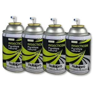 Pyrèthre Naturel contre les moustiques. Lot x4Vendu parcdiscount