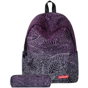 30*17*40cm Cartable avec Trousse à Crayons Impression Floral Sac à Dos...Vendu parcdiscount