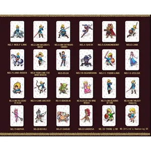 Comparateur de prix : Lot de 24pcs Jeux de Cartes standard amiibo AMIIBO nfc Tag Carte compa...