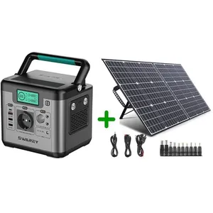 SWAREY Générateur solaire Portable 518Wh avec panneau Solaire Pliable ...Vendu parcdiscount