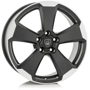 Jante Alu Aluett 87 18 Pouces - 7.5x18 5x112 Et30 Graphite Face Mate P... pas cher