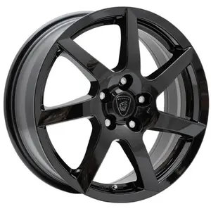 Europe Jante Alu Aluett Riga 15 Pouces - 6x15 4x108 Et32 Noir Brillant pas cher